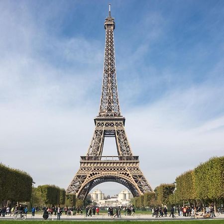 Chic Apart With Parking Near Paris Apartment Aubervilliers Bagian luar foto